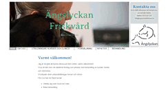Desktop Screenshot of angslyckanfriskvard.se
